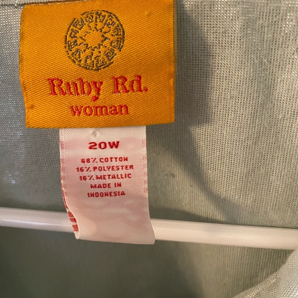 Silver Button down - Picture 2 of 2